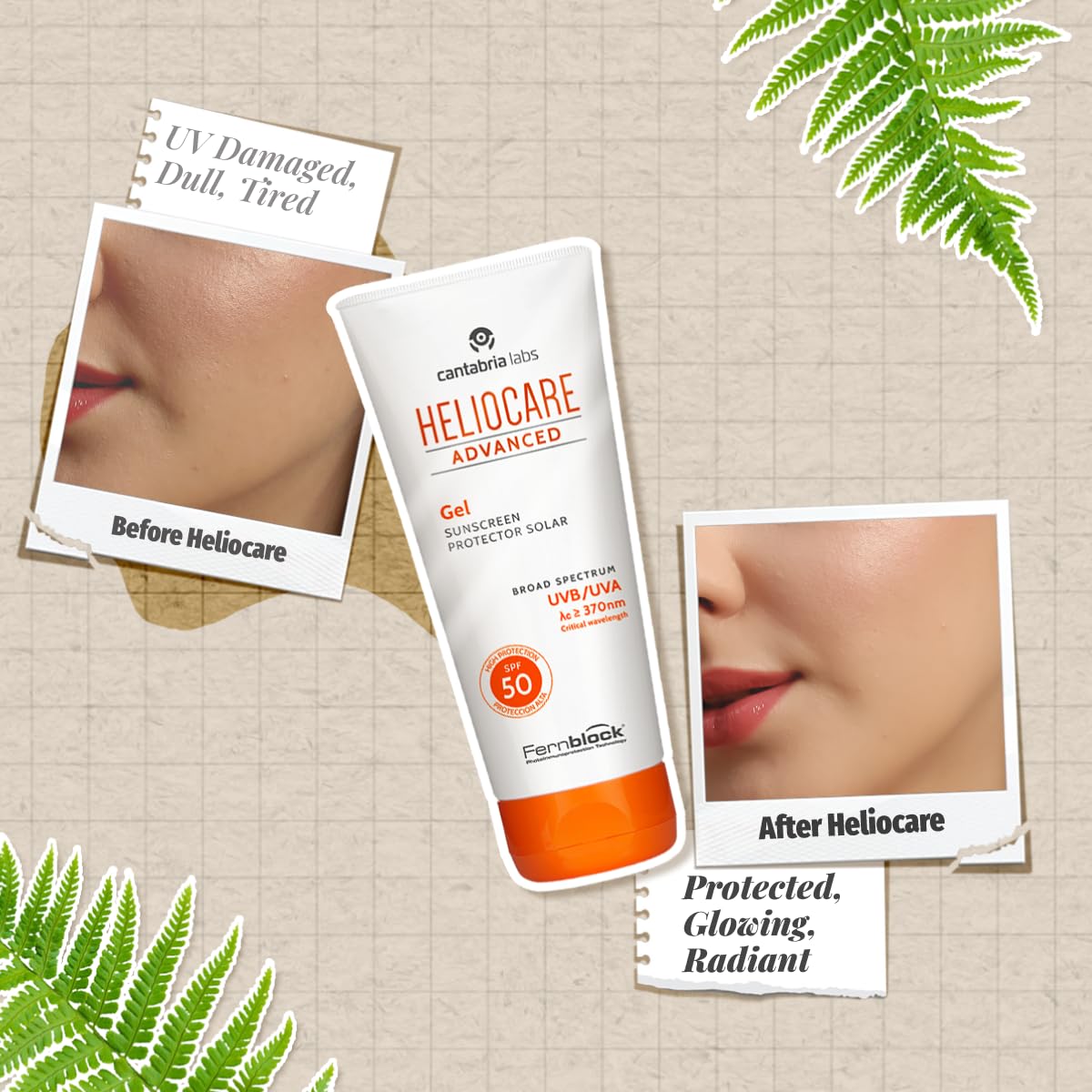 Heliocare Gel Sunscreen For Face 50ML